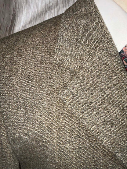 Mears keepers Mens Green pure wool tweed jacket 40”