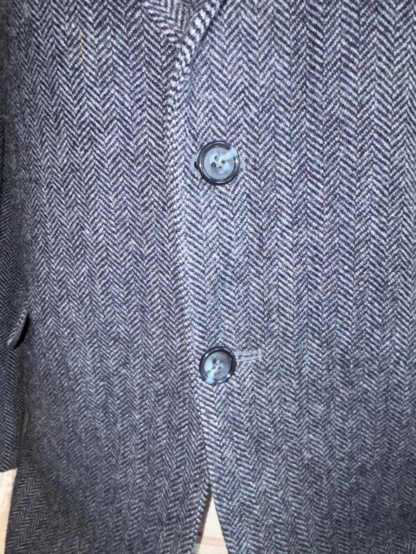 Blue littlewoods tweed jacket 38” (14)