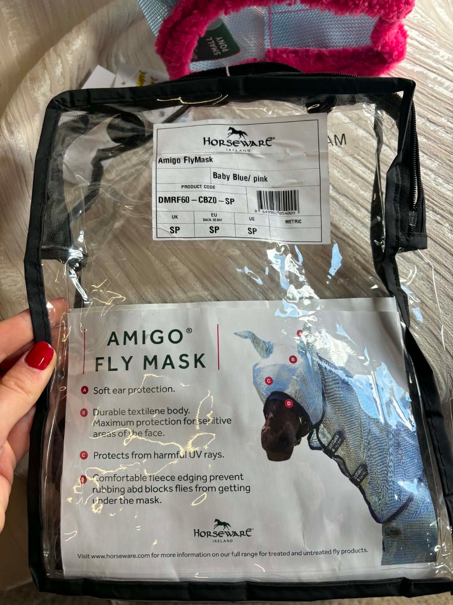New amigo fly mask small pony