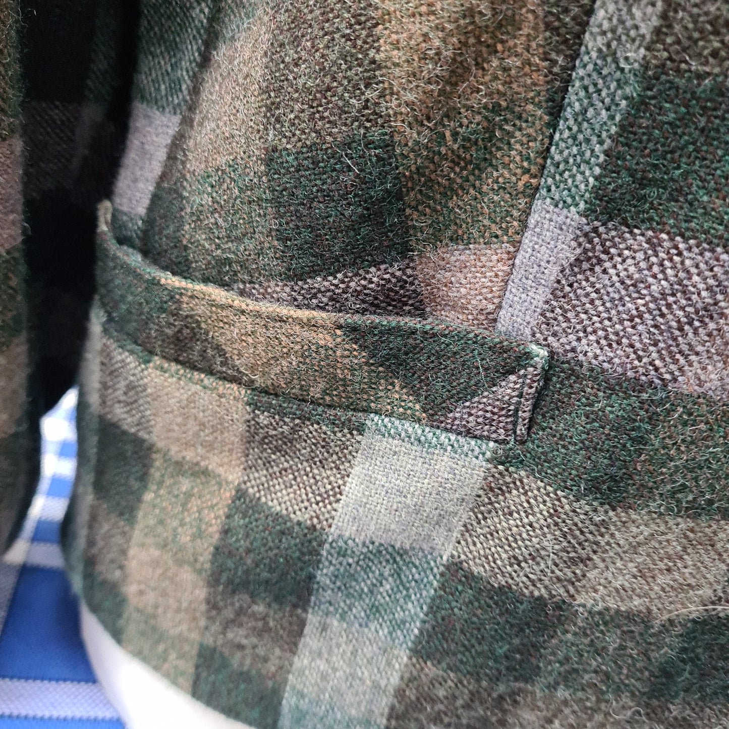 Lead rein jacket size 14 green tweed FREE POSTAGE 🔵