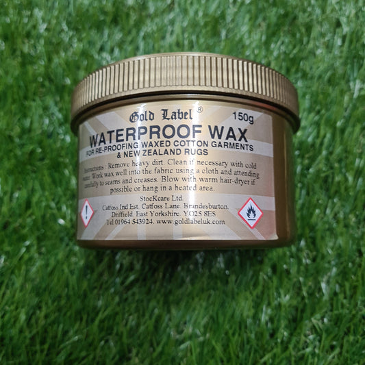 New gold label waterproof wax 150g