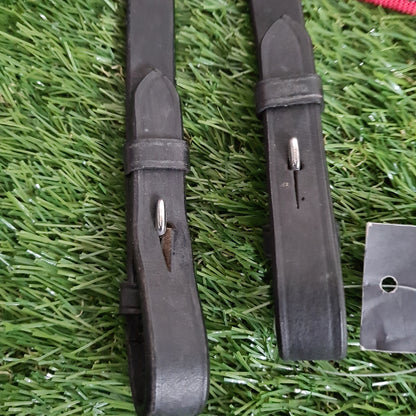 New sure grip continental reins in red  FREE POSTAGE