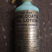 New mane, coat and tail lotion for show animals  500 ml FREE POSTAGE