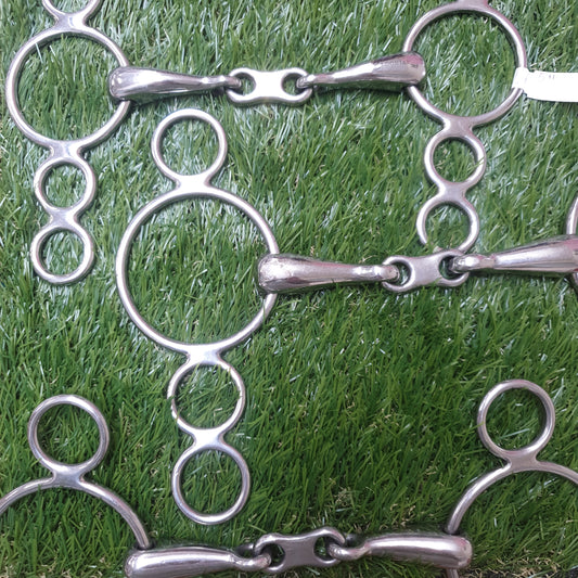 Used 4 Ring Gag with French Link