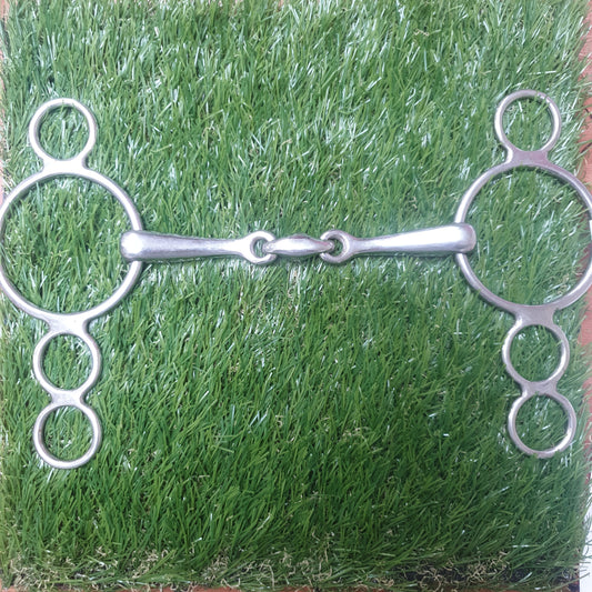 6" 4 Ring Gag with Ovel Lozenge ❤
