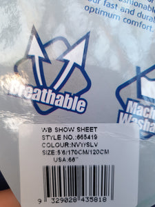 New blue weatherbeeta show sheet size: 5'6 (FREE POSTAGE)