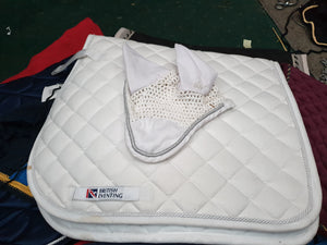 Cob size British Eventing saddle cloth with Ears FREE POSTAGE