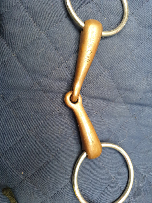 5" Shires Copperoose ring snaffle