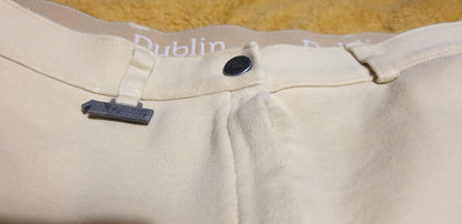 Dublin beige show jodhpurs 
Size 16 
FREE POSTAGE
