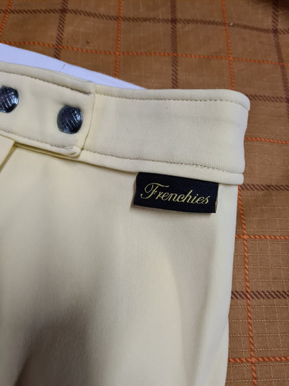 Frenchies jodhpurs ladies size 4 cream FREE POSTAGE