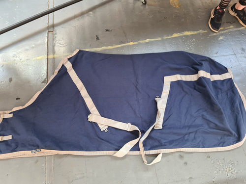 6'3 navy summer sheet cooler rug  FREE POSTAGE *