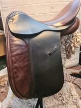 17.5" med Loriner Equestion prouducts Ltd Dressage Saddle FREE POSTAGE 🔵