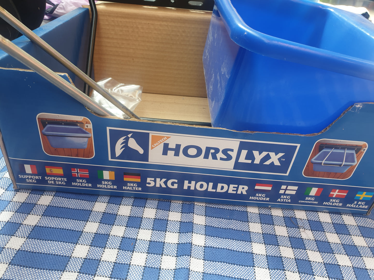 NEW hors lyx 5kg holder FREE POSTAGE