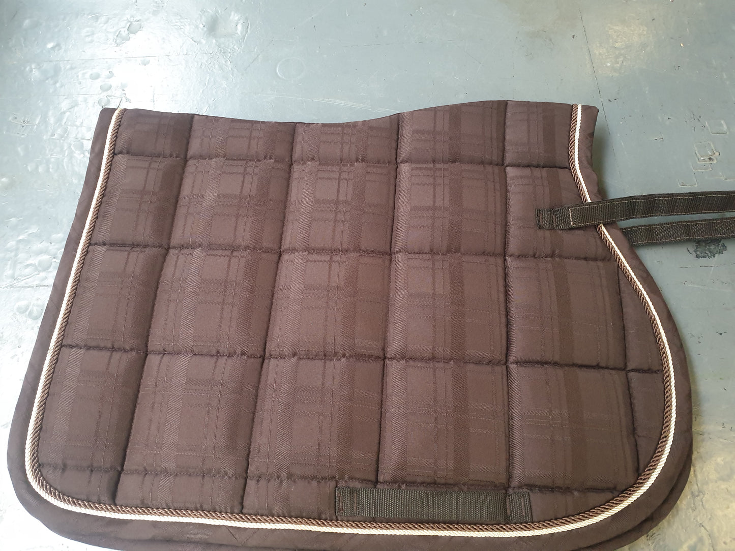 NEW saddle cloth size full in brown FREE POSTAGE *