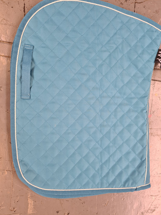 John Whittaker Saddle cloth turquoise quilted FREE POSTAGE