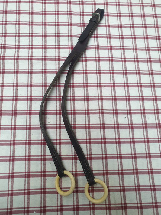 Sabre martingale attachment size full,  brown leather FREE POSTAGE *