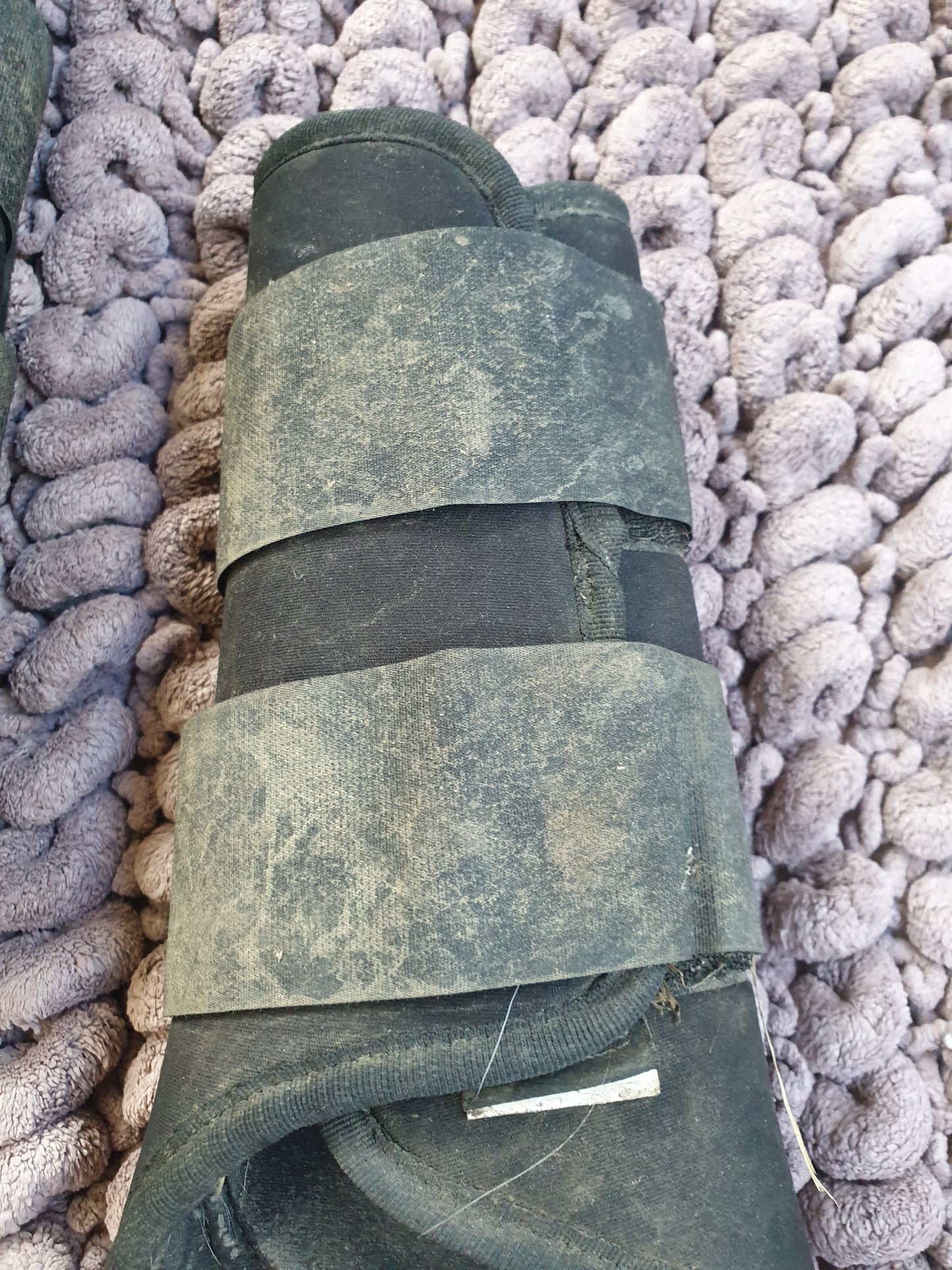 Used black cob size Requisite  brushing boots FREE POSTAGE☆
