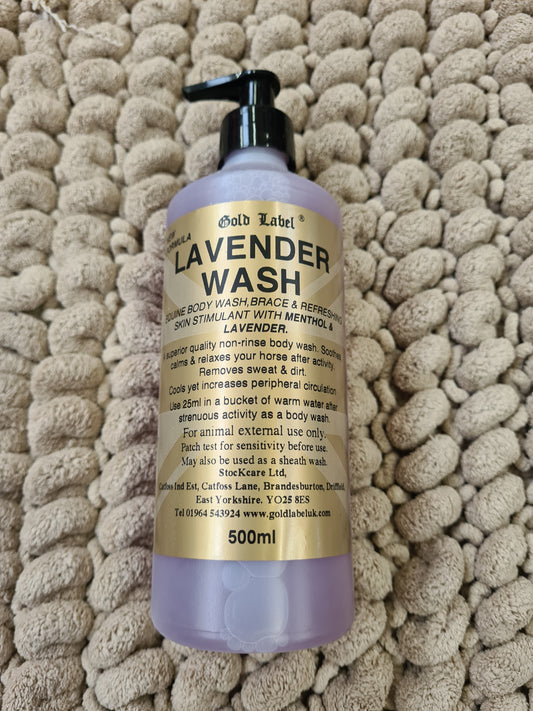 New gold label lavender wash 500ml