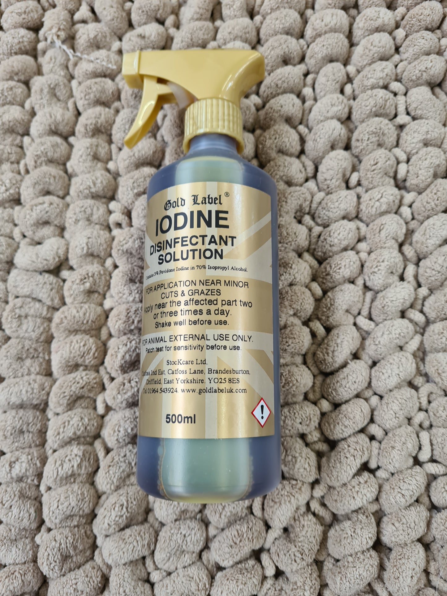 New gold label iodine disinfectant solution FREE POSTAGE☆