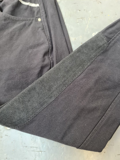 Used size 6 john Whitaker black jodhpurs FREE POSTAGE☆