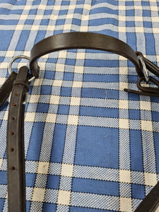 Used brown leather full size breastplate FREE POSTAGE🟢