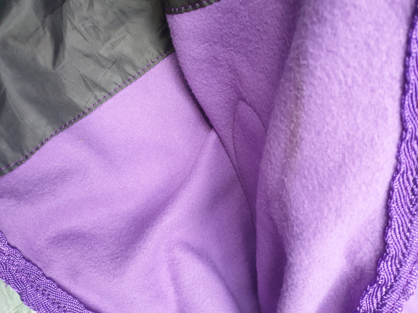 New but slightly shop marked purple 4'0" fleece FREE POSTAGE  ❤
