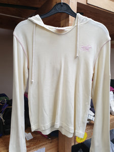 Used small size tottie cream hoodie FREE POSTAGE ✅
