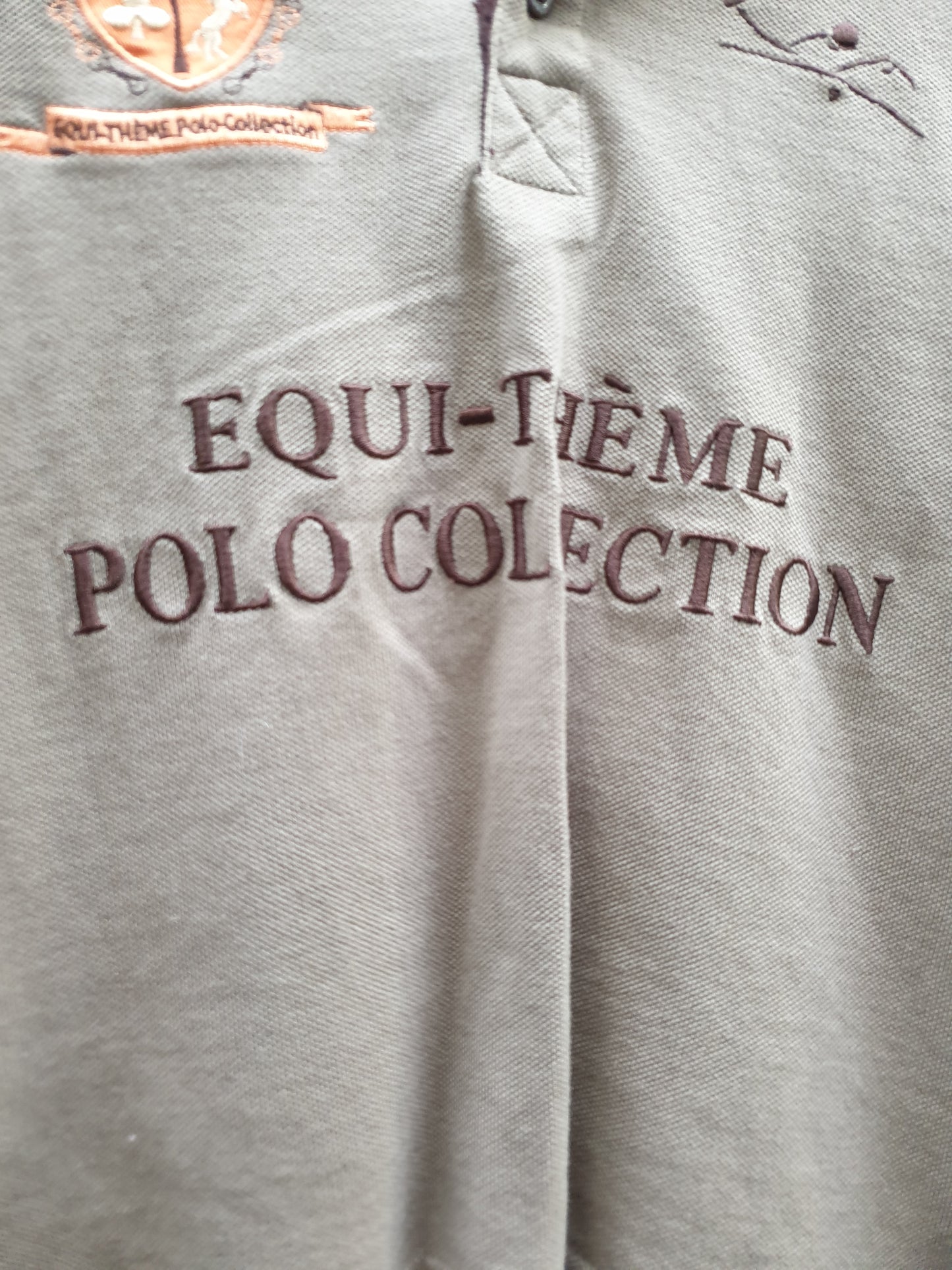 New 8-9 years Equi-theme polo top FREE POSTAGE🟢