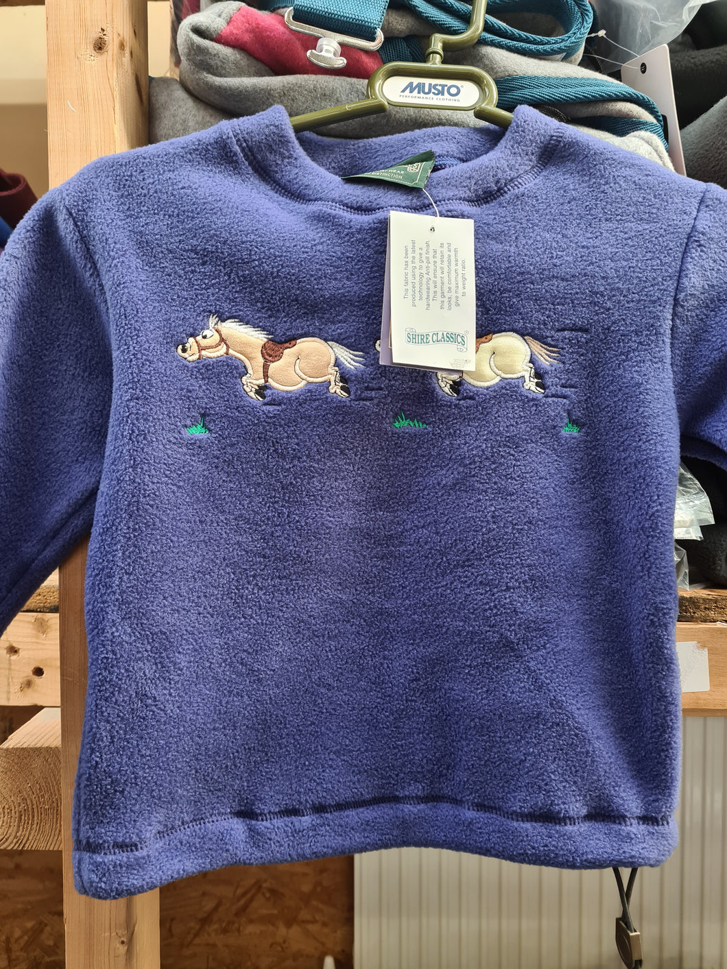 Kids small size shires fleece jumper FREE POSATGE 🟢