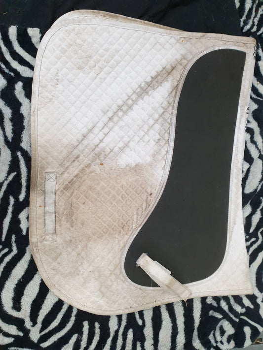 Used full size Rhinegold foam padded saddle cloth FREE POSTAGE☆