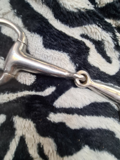 Used 5-1/4" eggbutt snaffle bit FREE POSTAGE☆