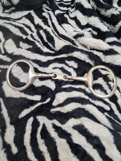 Used 5-1/2" eggbutt snaffle with French link FREE POSTAGE☆