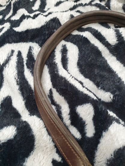 Used full size brown leather headcollar FREE POSTAGE☆