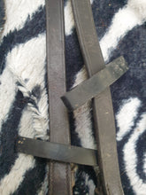 Used cob size black Wembley rubber reins FREE POSTAGE☆