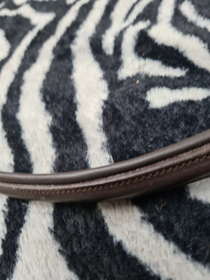 Used full size brown leather JB browband FREE POSTAGE ✅