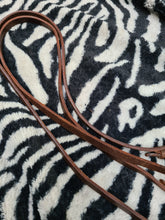 Used pony size brown leather reins FREE POSTAGE☆