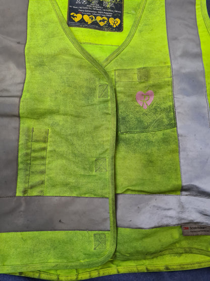 Used 12/13 years hi-vis vest FREE POSTAGE☆