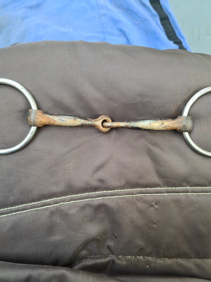 Used 5-1/2" loose ring sweet iron snaffle FREE POSTAGE☆