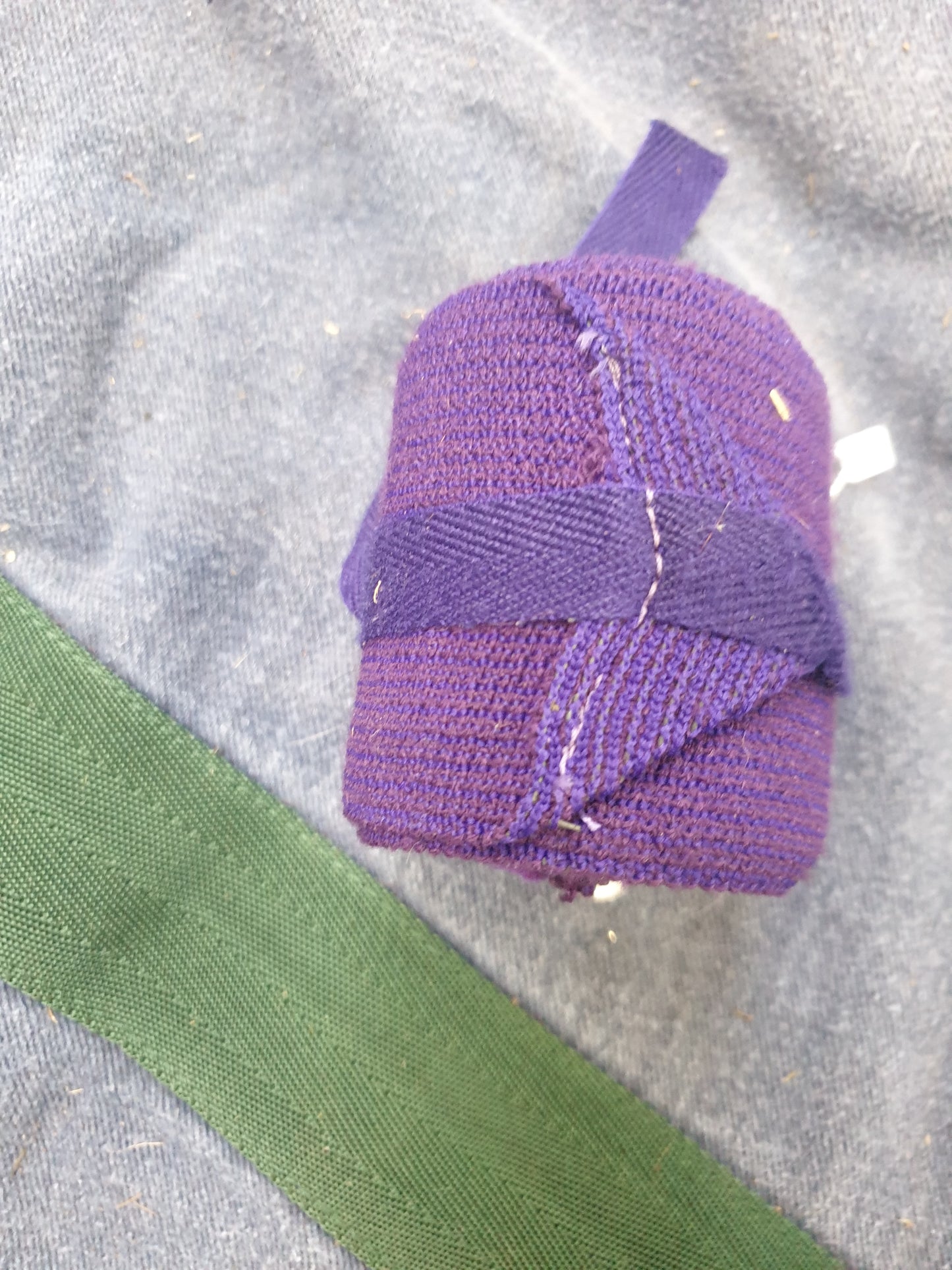 Used purple tail bandage FREE POSTAGE☆
