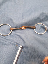 Used 5-1/2" loose ring sweet iron snaffle with link FREE POSTAGE☆