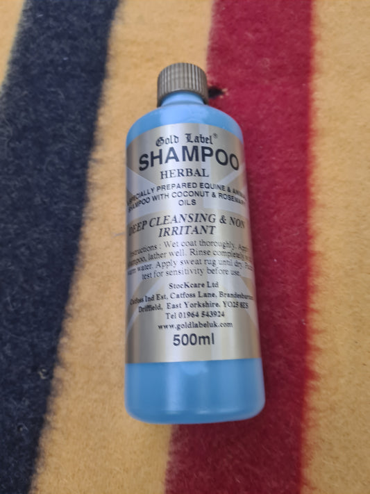 New Gold Label Herbal shampoo