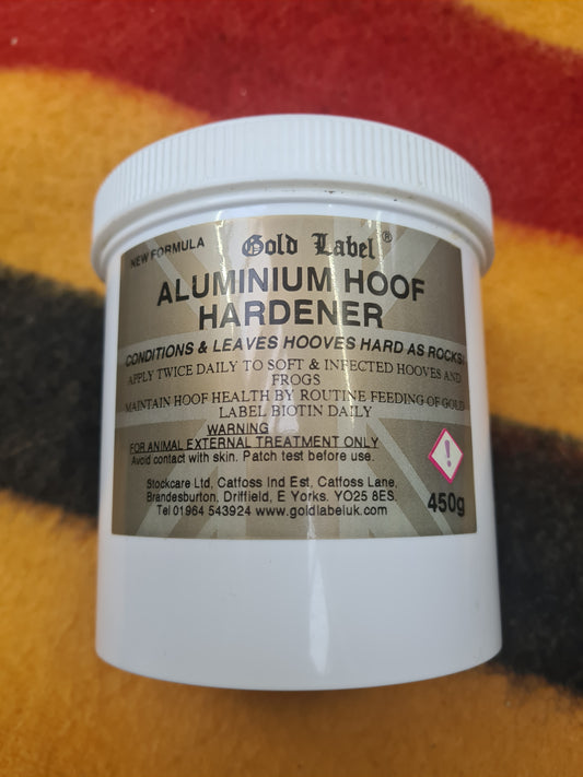 New Gold Label Aluminium Hoof Hardener