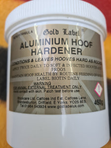 New Gold Label Aluminium Hoof Hardener FREE POSTAGE☆