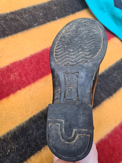 Used Kids size 1 shires black jodhpur boots FREE POSTAGE☆