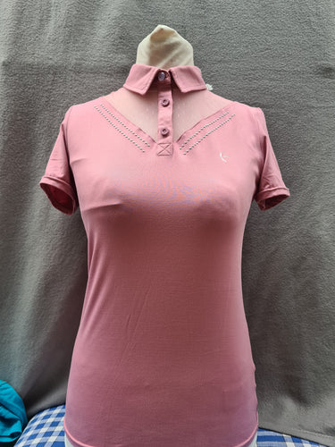 New Equitheme XS pink top FREE POSTAGE ✅