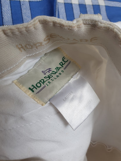 Horseware white breeches size 28" uk 10 reg FREE POSTAGE *