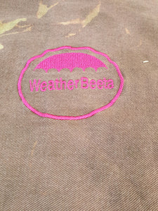 Weatherbeeta cotton show rug, 6'3, brown and pink FREE POSTAGE *