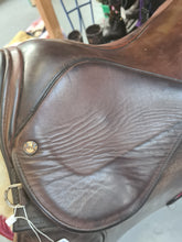 Used 18" Sandringham brown leather saddle FREE POSTAGE 🔵