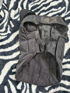 Used small size black dog coat FREE POSTAGE☆