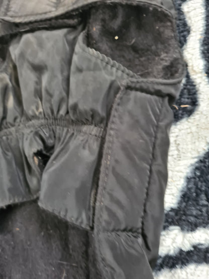 Used small size black dog coat FREE POSTAGE☆